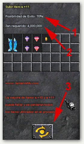 Combinación +11 Combinación +11