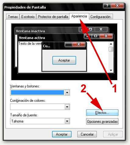 Apariencia - Efectos Apariencia - Efectos