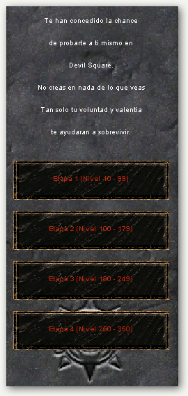 Etapas Devil Square Etapas Devil Square
